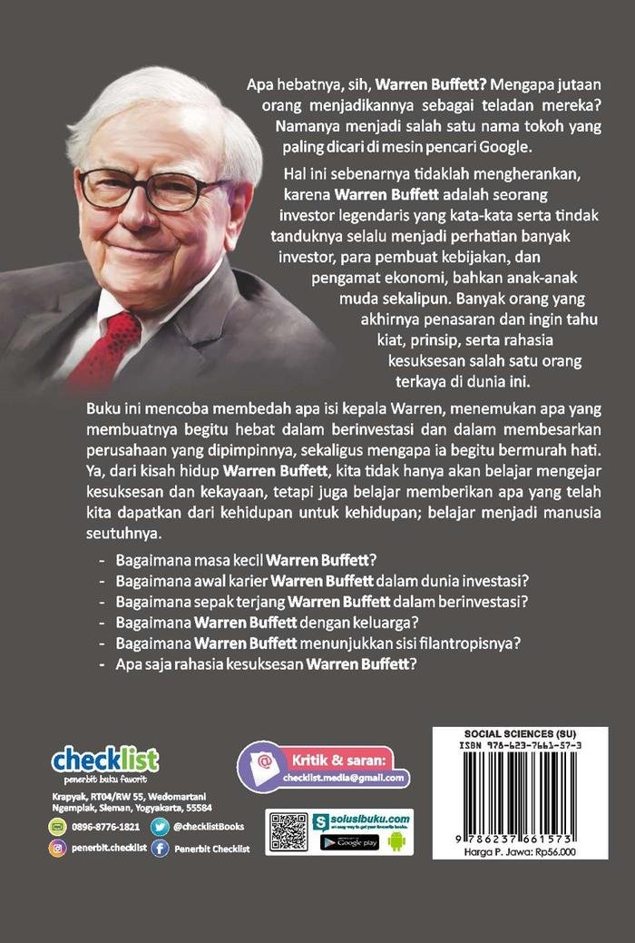 Biografi Kisah & Rahasia Warren buffett