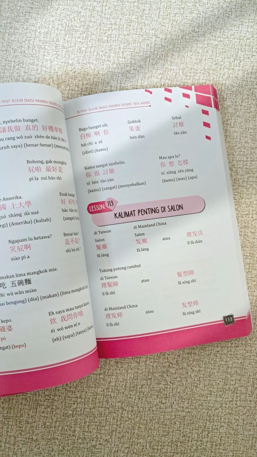 30 Menit Belajar Bahasa Mandarin Bersama Tjhen Wandra