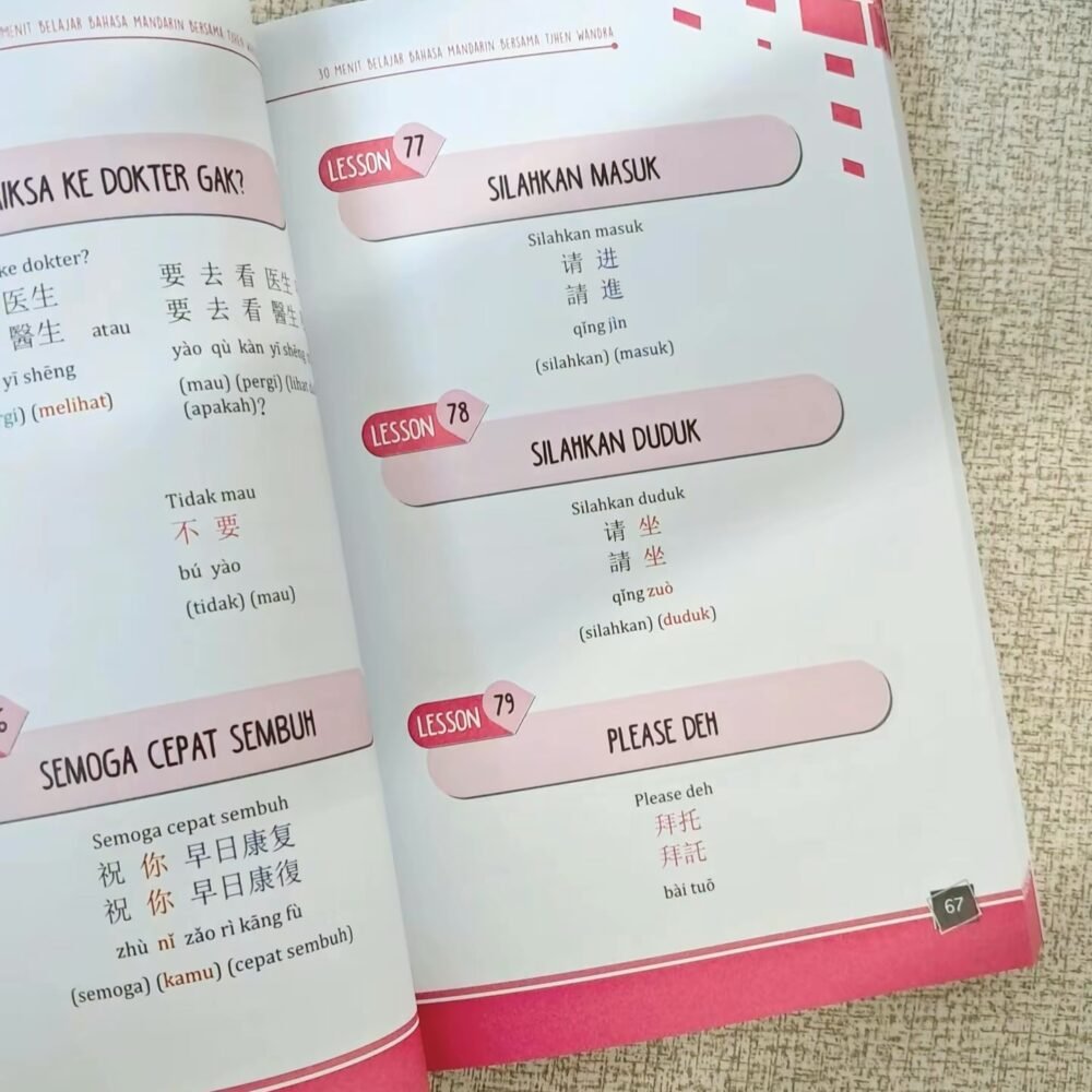 30 Menit Belajar Bahasa Mandarin Bersama Tjhen Wandra