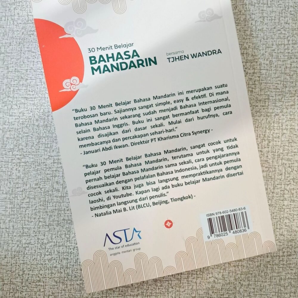 30 Menit Belajar Bahasa Mandarin Bersama Tjhen Wandra