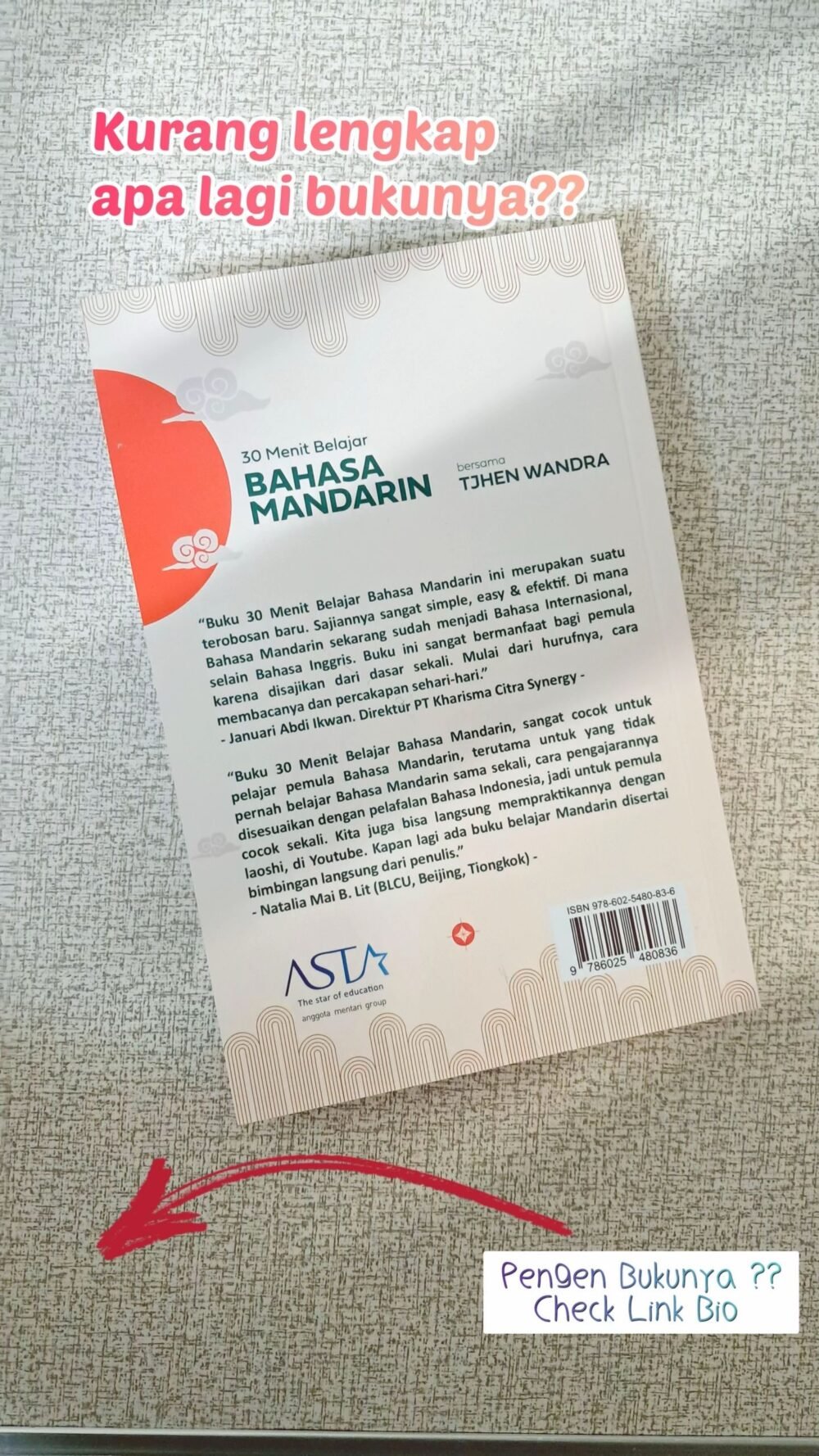 30 Menit Belajar Bahasa Mandarin Bersama Tjhen Wandra