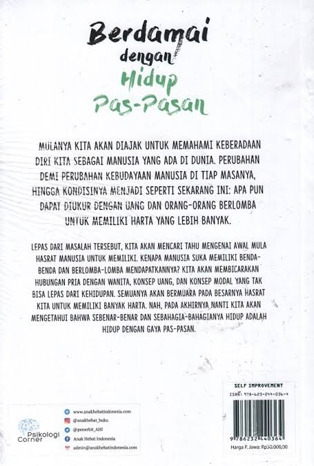 Berdamai Dengan Hidup Pas-Pasan