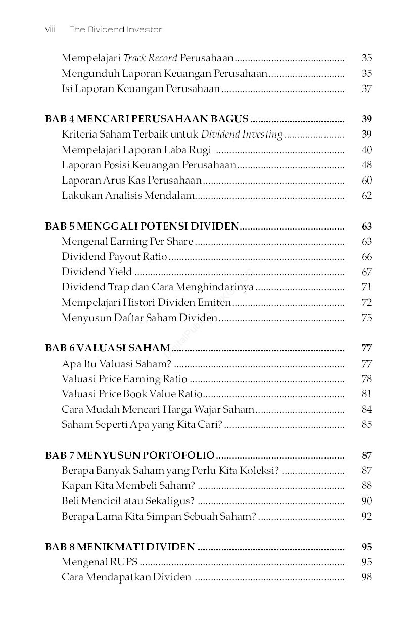The Dividend investor
