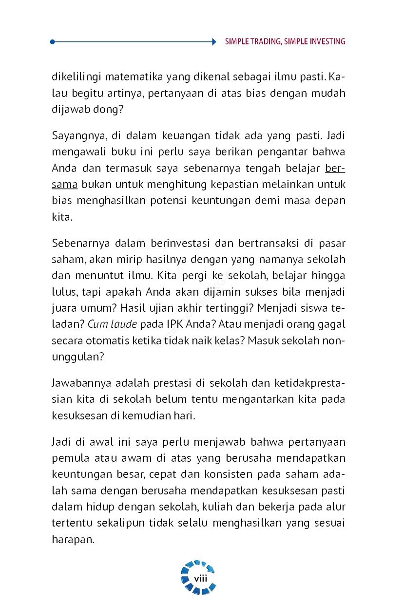 Simple Trading, Simple Investing