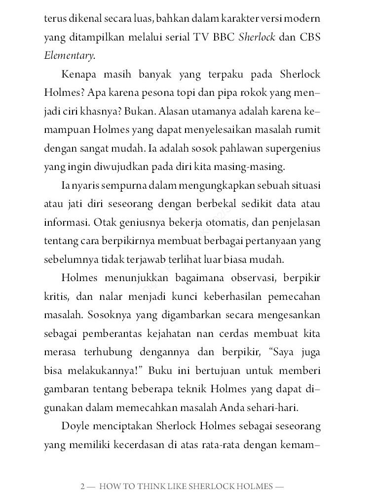 How To Think Like Sherlock Holmes