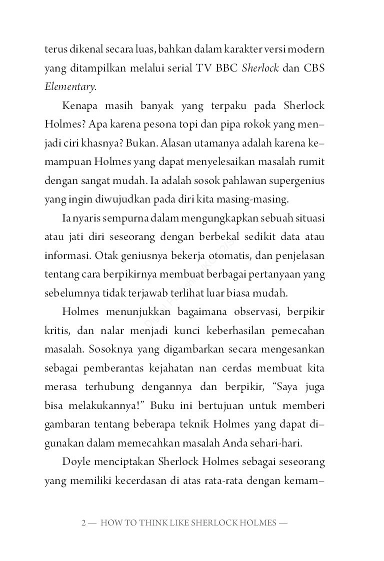 How To Think Like Sherlock Holmes