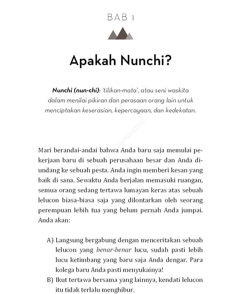 Nunchi Seni Membaca Pikiran dan Perasaan Orang