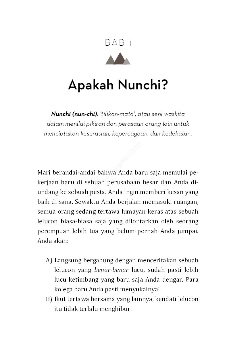 Nunchi Seni Membaca Pikiran dan Perasaan Orang