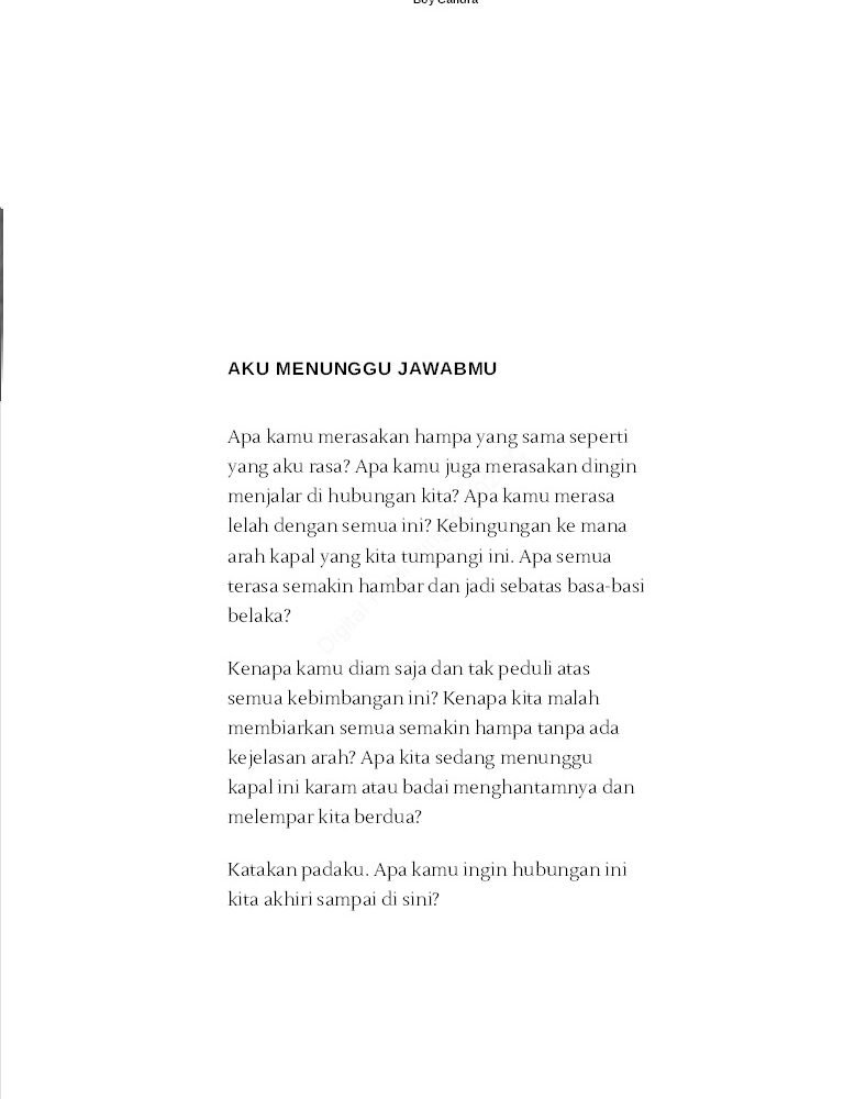 Tulus Untuk Orang Yang Salah