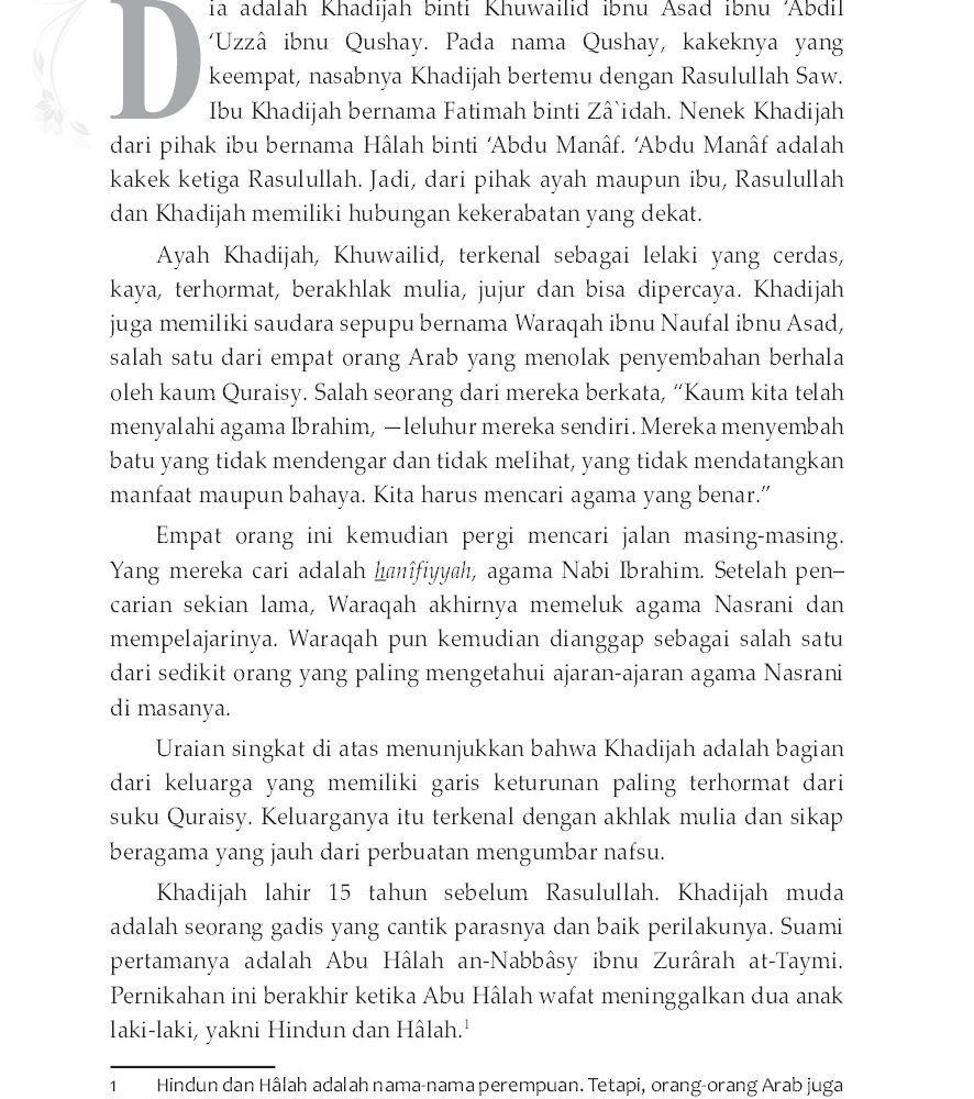 Khadijah Cinta Sejati Rasulullah