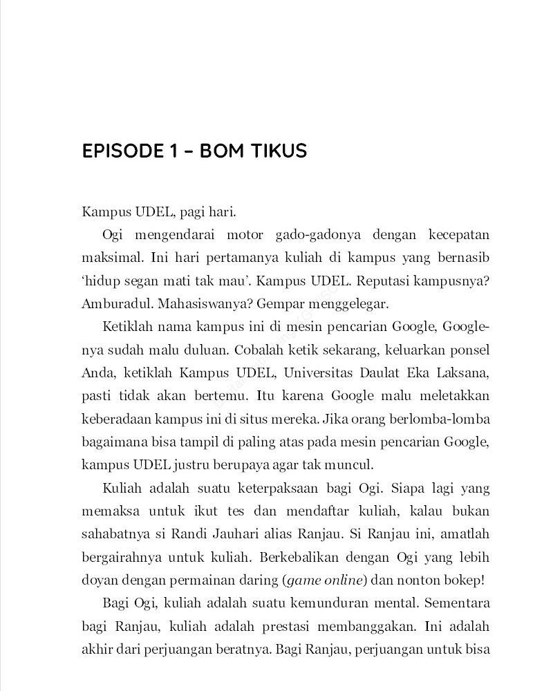 Kami (Bukan) Sarjana Kertas