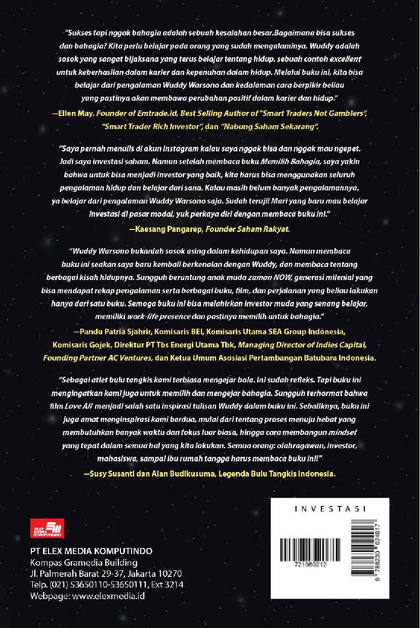 Memilih (Menjadi Investor) Bahagia