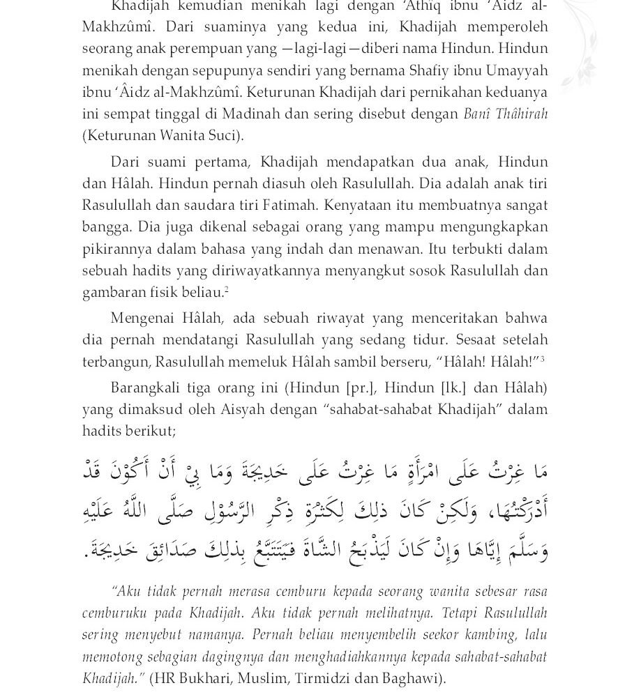 Khadijah Cinta Sejati Rasulullah