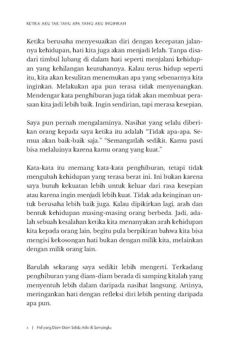 Ketika Aku Tak Tahu Apa yang Aku Inginkan