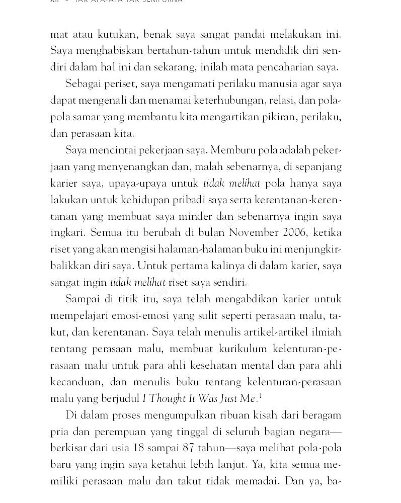 Tak Apa-Apa Tak Sempurna