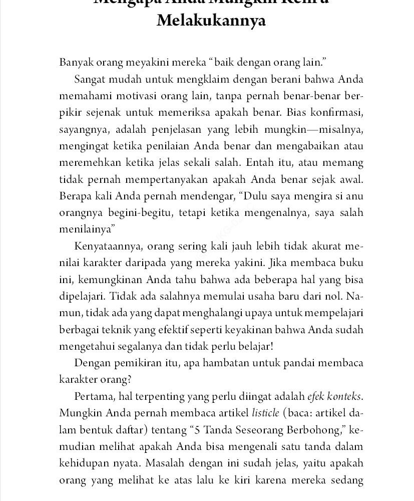 Seni Membaca Pikiran Orang Lain meski Kamu Bukan Psikolog