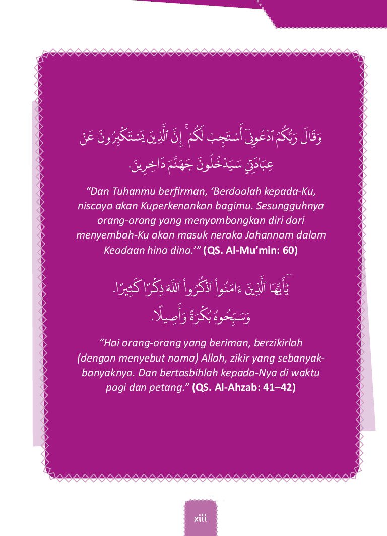 Doa-Doa Harian Untuk Muslimah