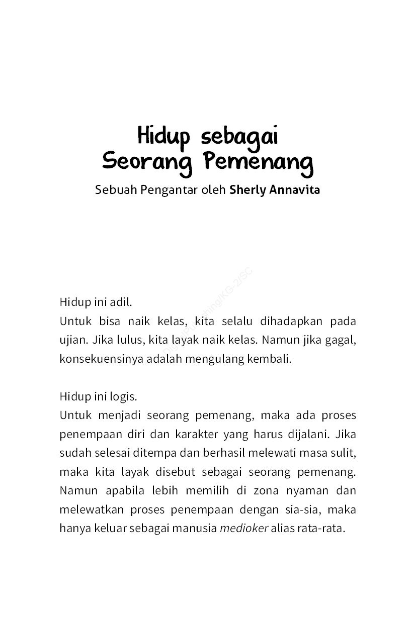 Karena Setiap Langkah adalah Juang