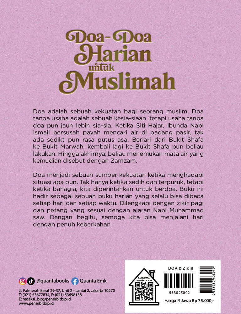 Doa-Doa Harian Untuk Muslimah