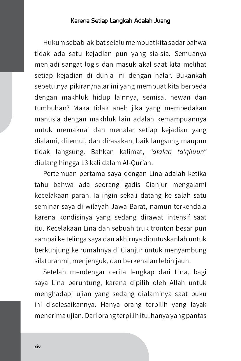 Karena Setiap Langkah adalah Juang