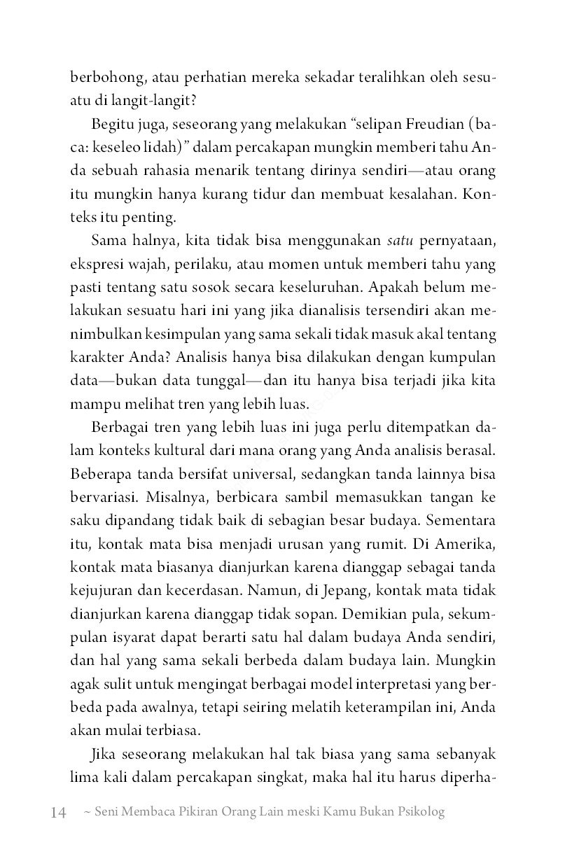 Seni Membaca Pikiran Orang Lain meski Kamu Bukan Psikolog