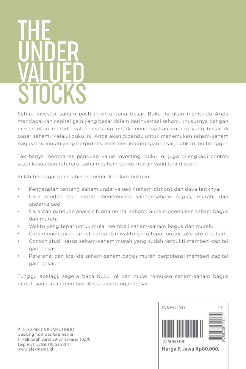 164 The Under Valued Stocks