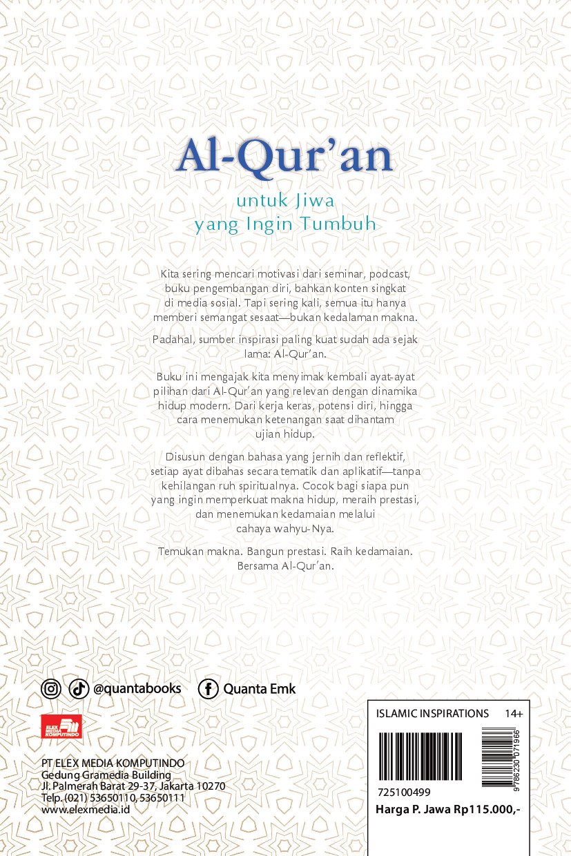 Al-Qur`an untuk Jiwa yang Ingin Tumbuh