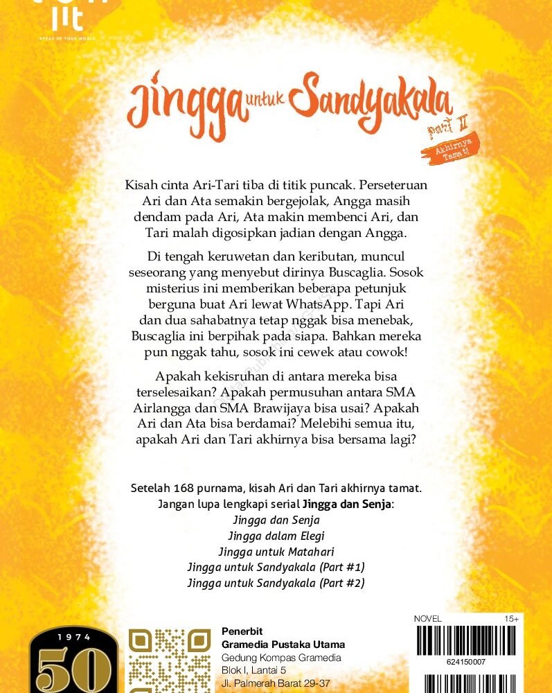 Jingga Untuk Sandyakala part 2