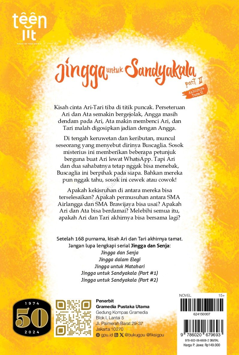 Jingga Untuk Sandyakala part 2