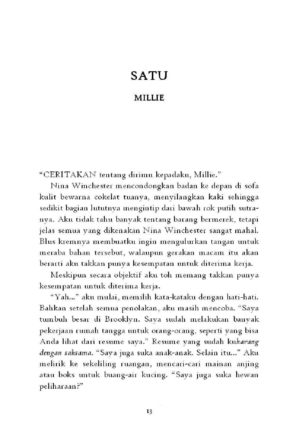 Novel The Housemaid Di Balik Pintu Loteng