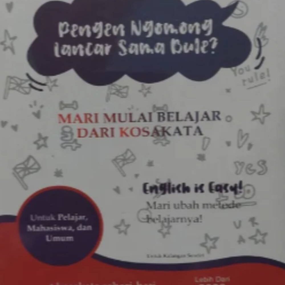 Pengen Ngomong Lancar Sama Bule