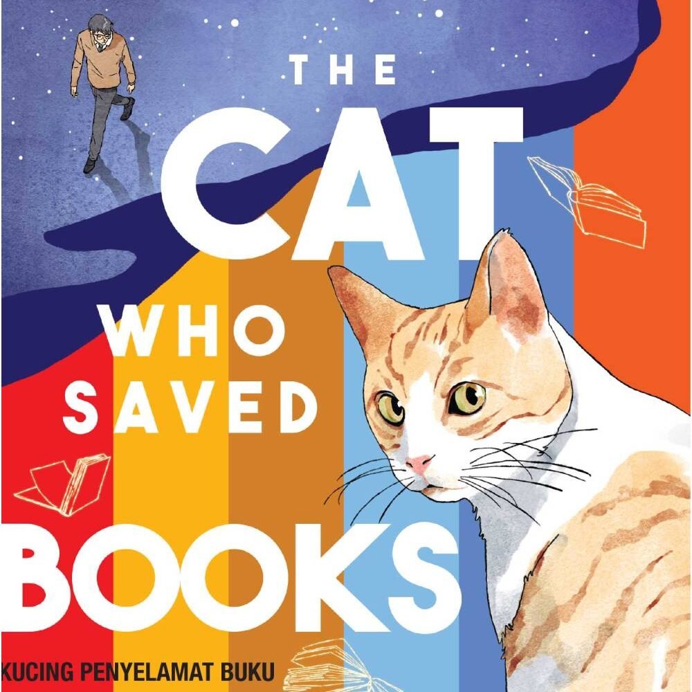 Kucing Penyelamat Buku (The Cat Who Saved Books)