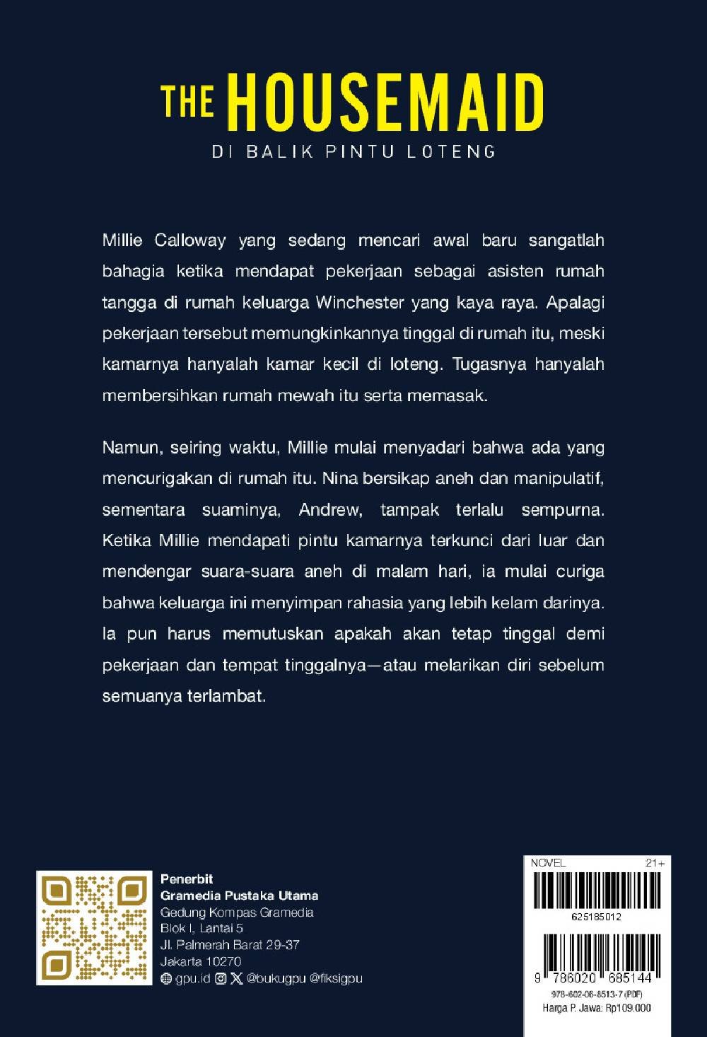 Novel The Housemaid Di Balik Pintu Loteng