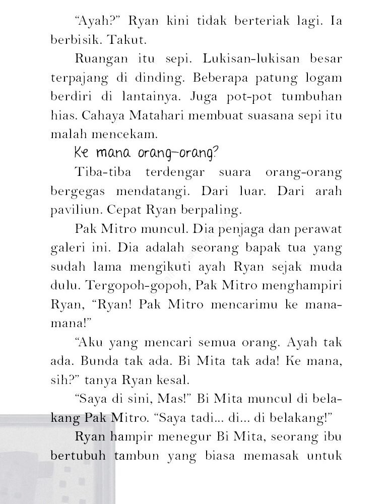 Novel Rahasia Lukisan
