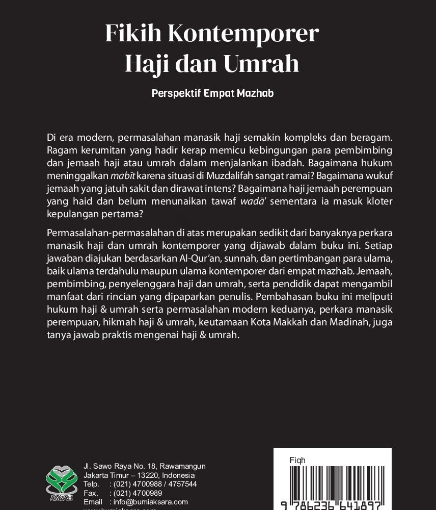 Fikih Kontemporer Haji dan Umrah