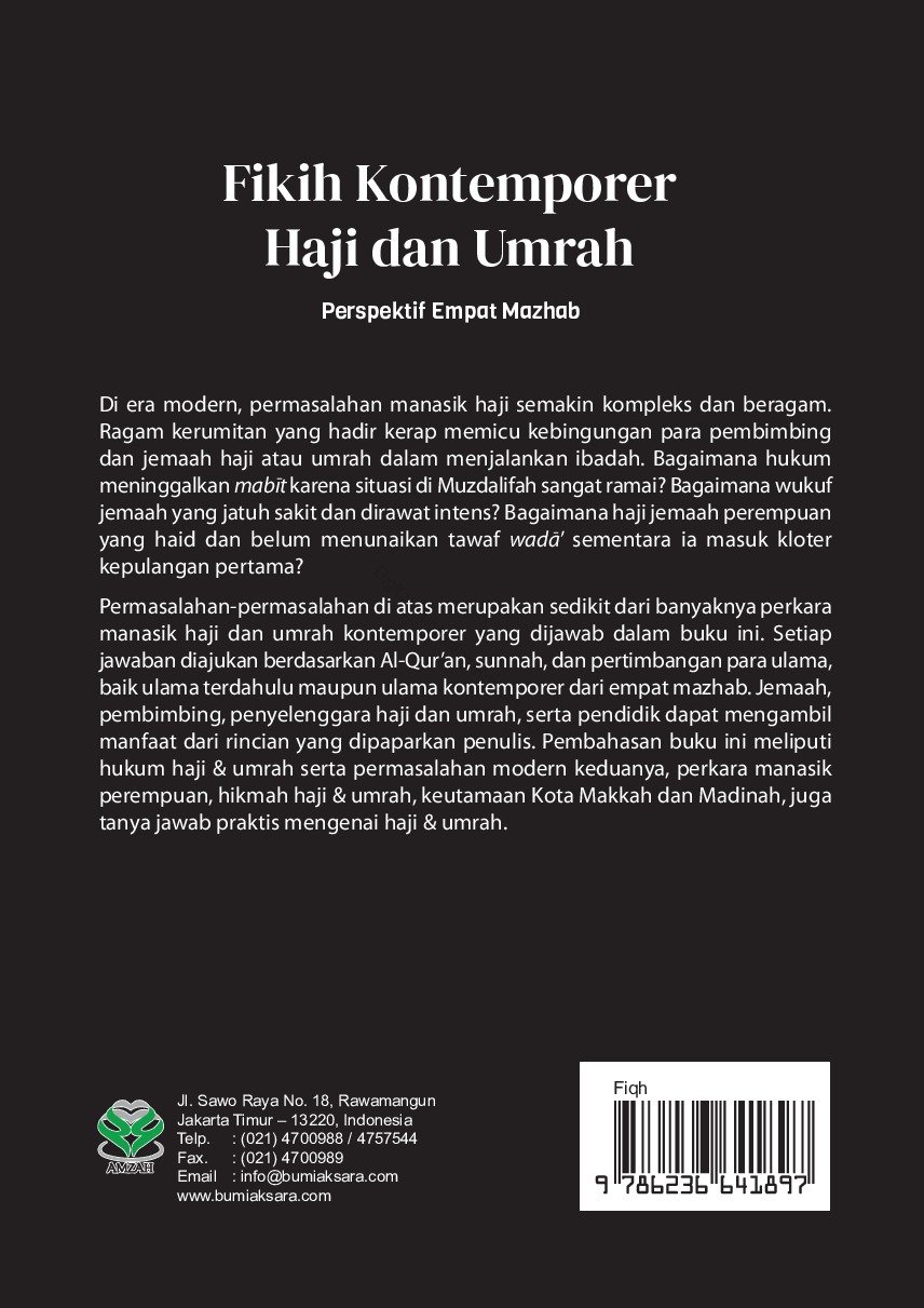 Fikih Kontemporer Haji dan Umrah