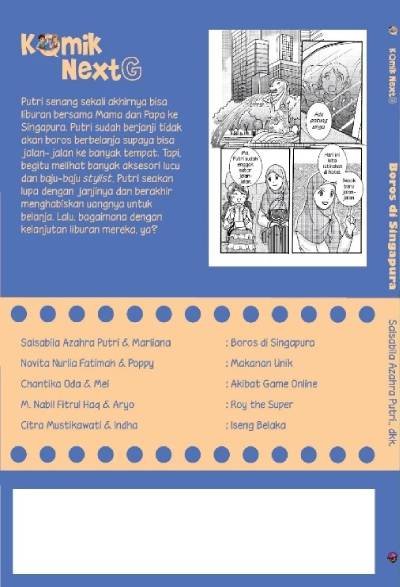 Komik Boros di Singapura