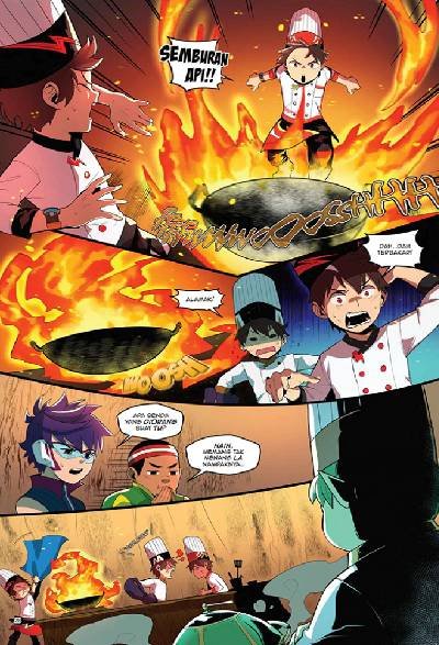 Komik Boboiboy Galaxy Resepi Warisan Terulung!