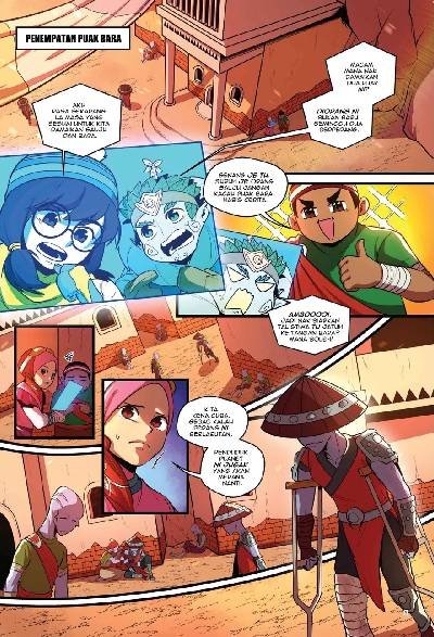 Komik Boboiboy Galaxy Kuasa Tanpa Batasan