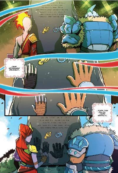 Komik Boboiboy Galaxy Kilat Dan Gurut!