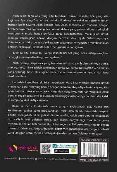 Bersedih Sekadarnya Bahagia Secukupnya