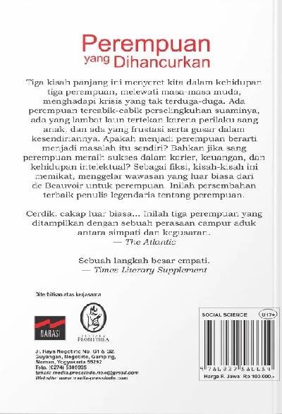 Novel Perempuan yang Dihancurkan
