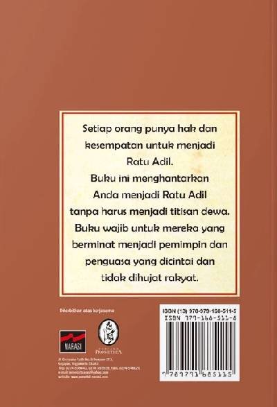 Menjadi Ratu Adil