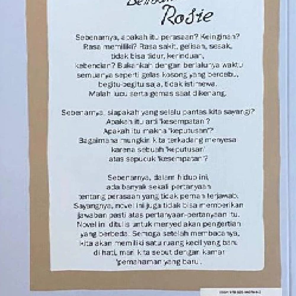 Novel Sunset Bersama Rosie