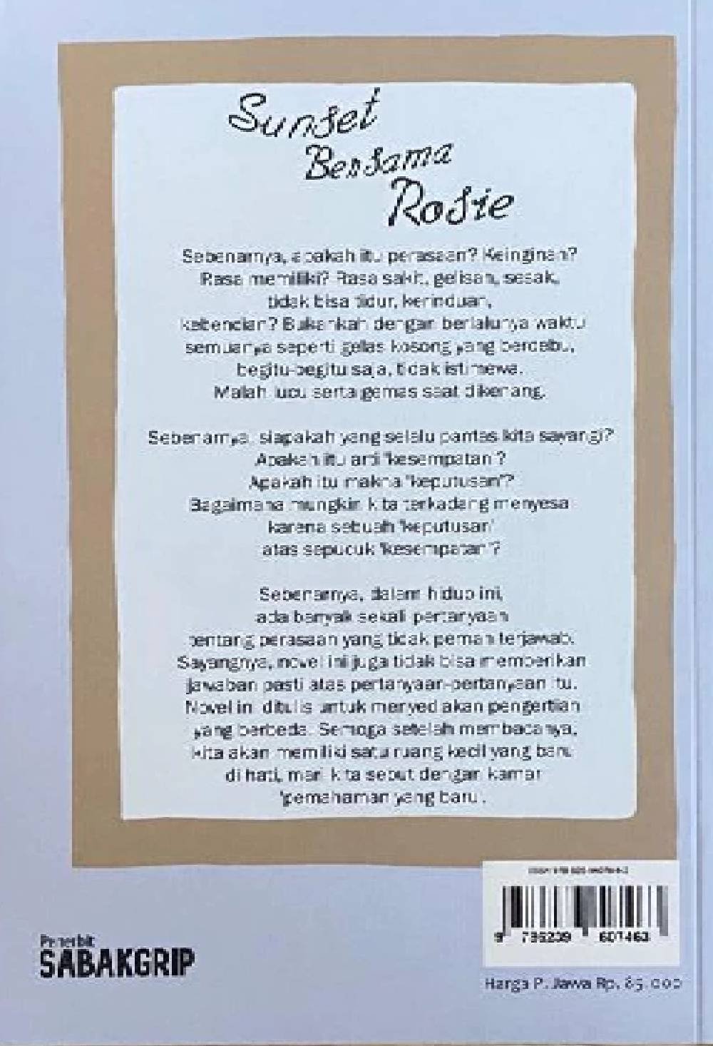 Novel Sunset Bersama Rosie