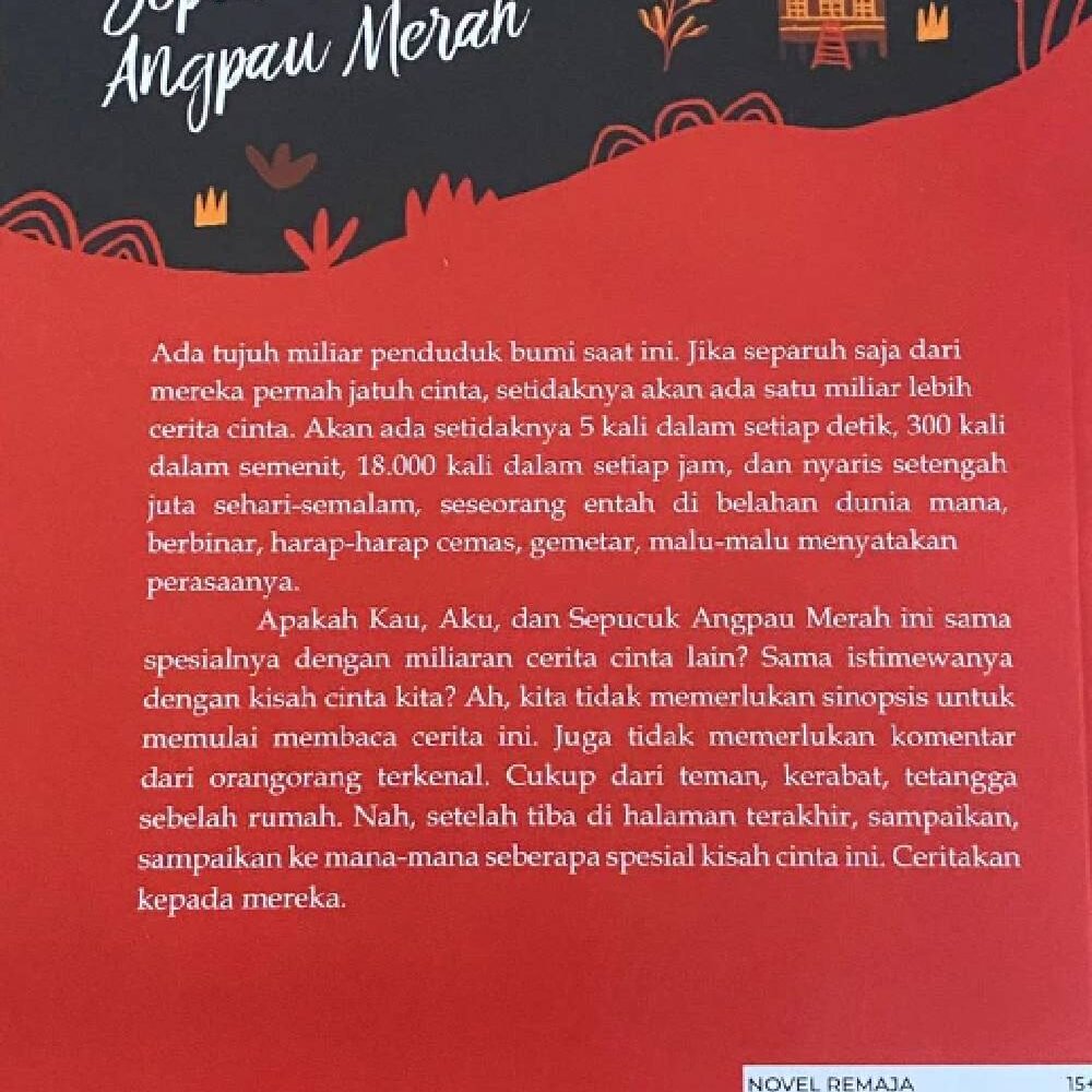 Novel Aku Dan Sepucuk Angpau Merah