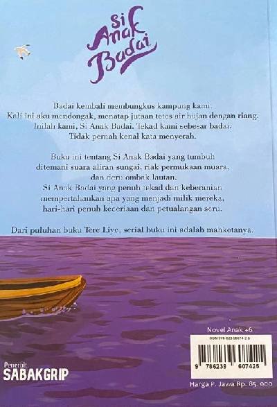 Novel Si Anak Badai