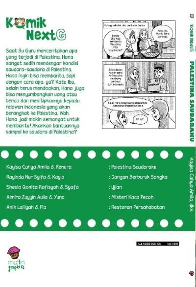 Komik Palestina Saudaraku