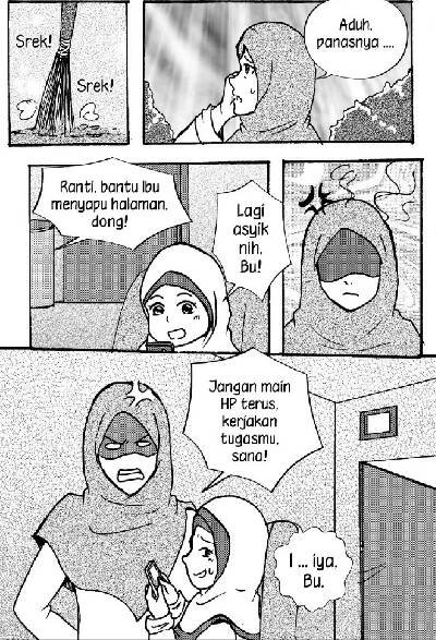 Komik Surga di Telapak Kaki Ibu