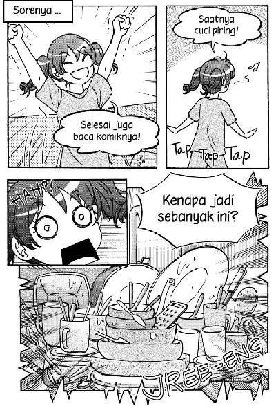 Komik Akibat Suka Menunda